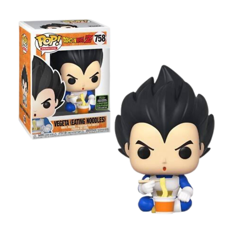 Pop animation - DragonBall Z - Vegeta eating Noodles - ECCC 2020 758 Bollino Shared